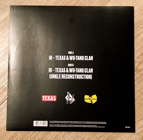 Texas / Wu-Tang Clan / Unkle : Hi (12", RSD, Single, Ltd, Yel)