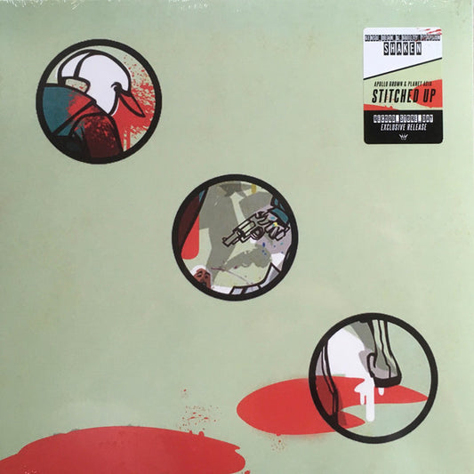 Apollo Brown & Planet Asia / Gensu Dean & Guilty Simpson : Stitched Up & Shaken (LP, RSD, Ltd, Whi)