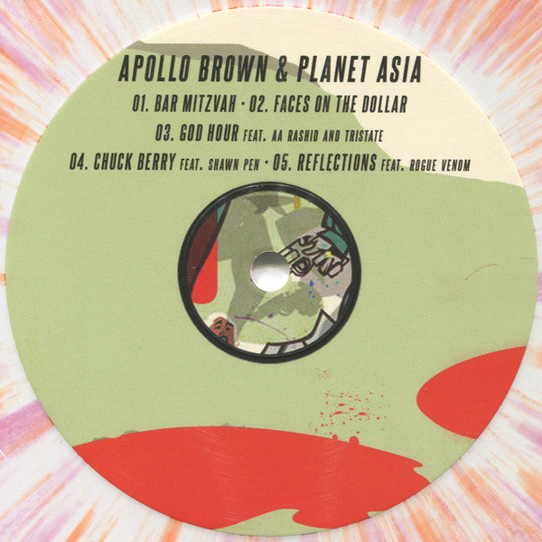 Apollo Brown & Planet Asia / Gensu Dean & Guilty Simpson : Stitched Up & Shaken (LP, RSD, Ltd, Whi)