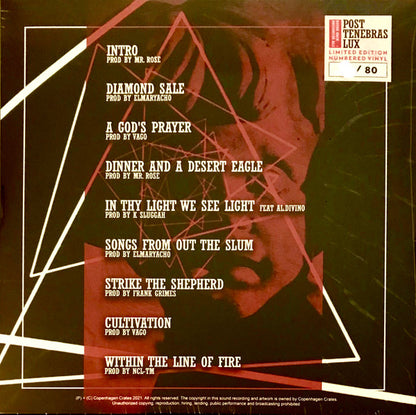 Estee Nack X Recognize Ali : Post Tenebras Lux (LP, Album, Ltd, Num, Whi)