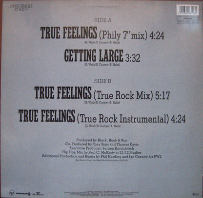 Black Rock & Ron : True Feelings (12")