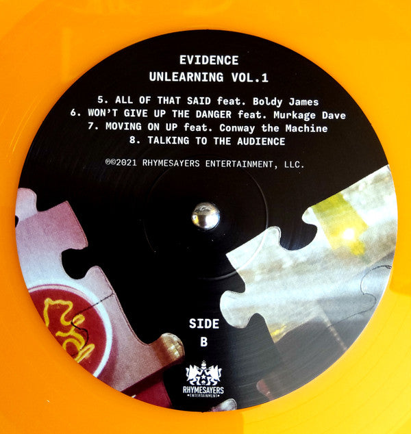 Evidence (2) : Unlearning Vol. 1 (2xLP, Album, Ltd, Ora)