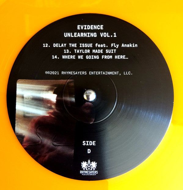Evidence (2) : Unlearning Vol. 1 (2xLP, Album, Ltd, Ora)