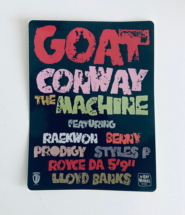 Conway The Machine : GOAT (LP, Ltd, Num, RE)