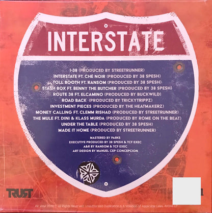 38 Spesh : Interstate 38 (LP, Album)