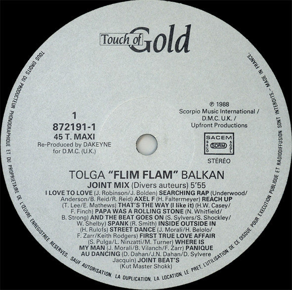 Tolga "Flim Flam" Balkan : Pump Up The Flim Flam (12", Maxi)