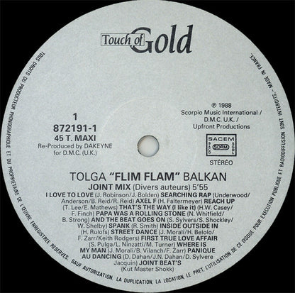 Tolga "Flim Flam" Balkan : Pump Up The Flim Flam (12", Maxi)