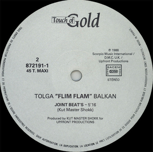 Tolga "Flim Flam" Balkan : Pump Up The Flim Flam (12", Maxi)