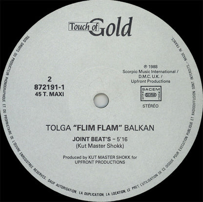 Tolga "Flim Flam" Balkan : Pump Up The Flim Flam (12", Maxi)