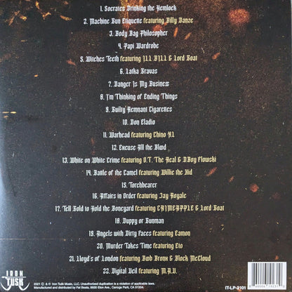 Vinnie Paz : Burn Everything That Bears Your Name (2xLP, Album, Bla)