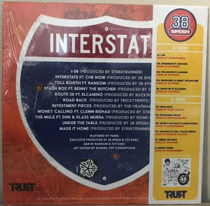 38 Spesh : Interstate 38 (LP, Album, Ltd, OBI)