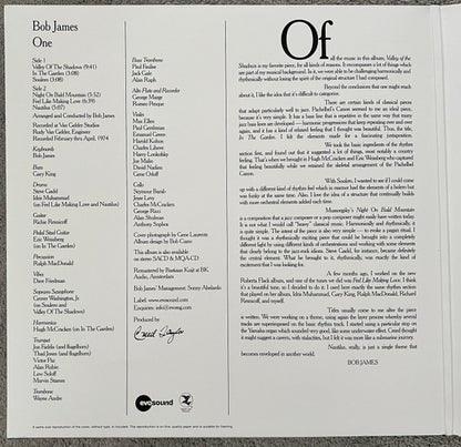 Bob James : One (LP, Ltd, Num, RM, Gol)