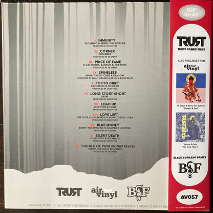 Trust Comes First x Black Soprano Family : Trust The Sopranos (LP, Album, Ltd, Red)