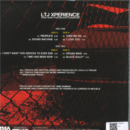 LTJ X-Perience : I Don't Want This Groove To Ever End (2xLP, Ltd, Red)