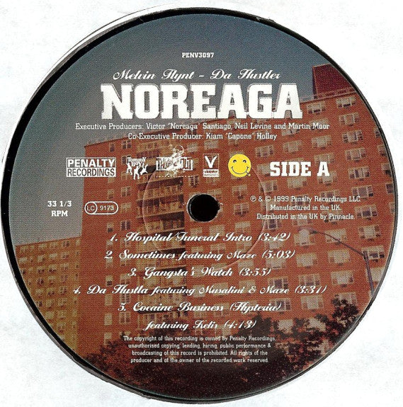 Noreaga : Melvin Flynt - Da Hustler (2xLP, Album)
