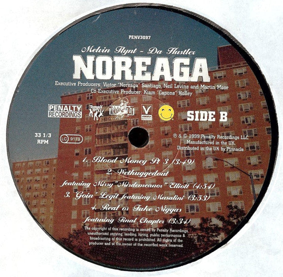 Noreaga : Melvin Flynt - Da Hustler (2xLP, Album)