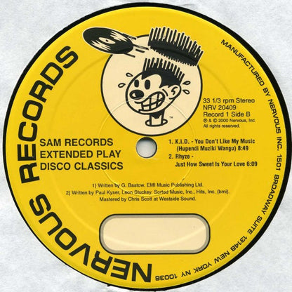 Various : Sam Records Extended Play (Disco Classics) (2x12", Comp)