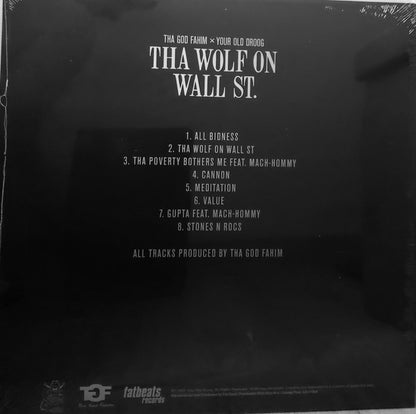 Thagodfahim x Your Old Droog : Tha Wolf On Wall St. (LP, Album)