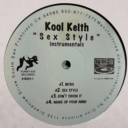 Kool Keith : Sex Style - Instrumentals (2xLP)