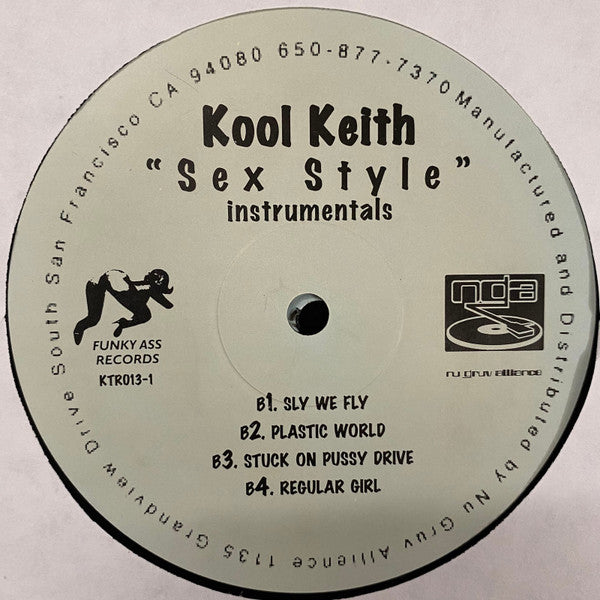 Kool Keith : Sex Style - Instrumentals (2xLP)