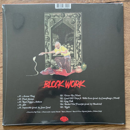 Elcamino (2) : Block Work (LP, Album, Ltd, Num, Red)