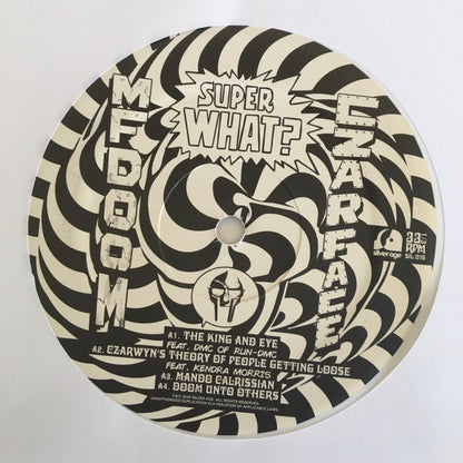 Czarface, MF Doom : Super What? (LP, Album, Whi)