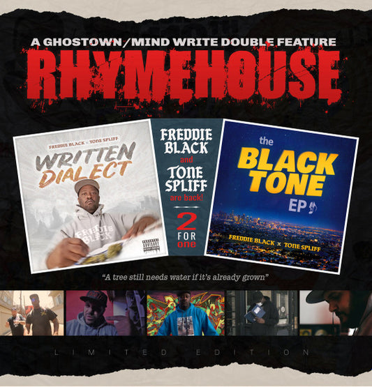 Freddie Black And Tone Spliff : RhymeHouse (LP, Ltd)