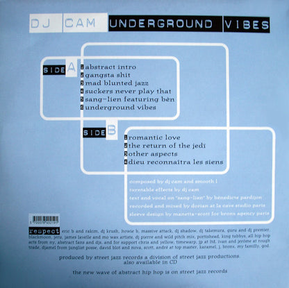 DJ Cam : Underground Vibes (LP, Album)