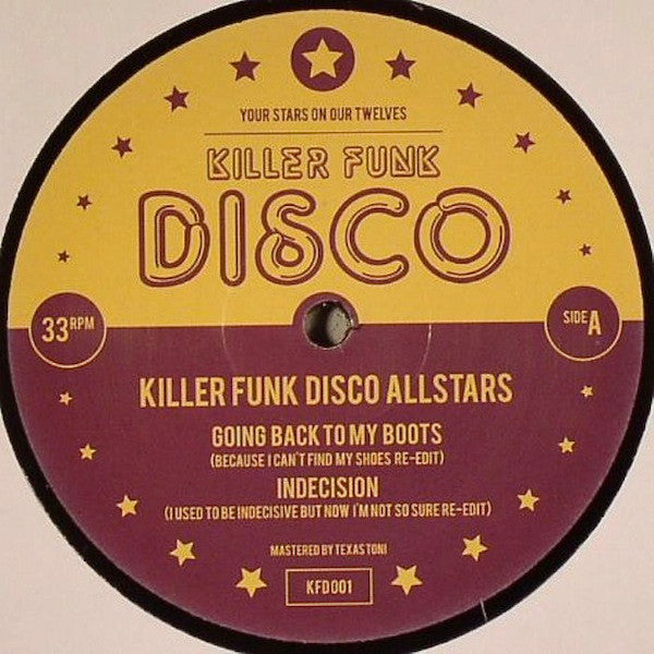 Killer Funk Disco Allstars : Killer Funk Disco Allstars (12")