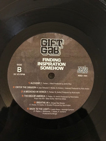 The Gift Of Gab : Finding Inspiration Somehow (LP, Album)