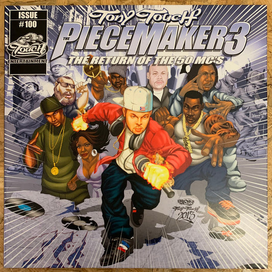 Tony Touch : The Piece Maker 3: Return Of The 50 MC's (2xLP, Album, Ltd, Num, RE, Blu)