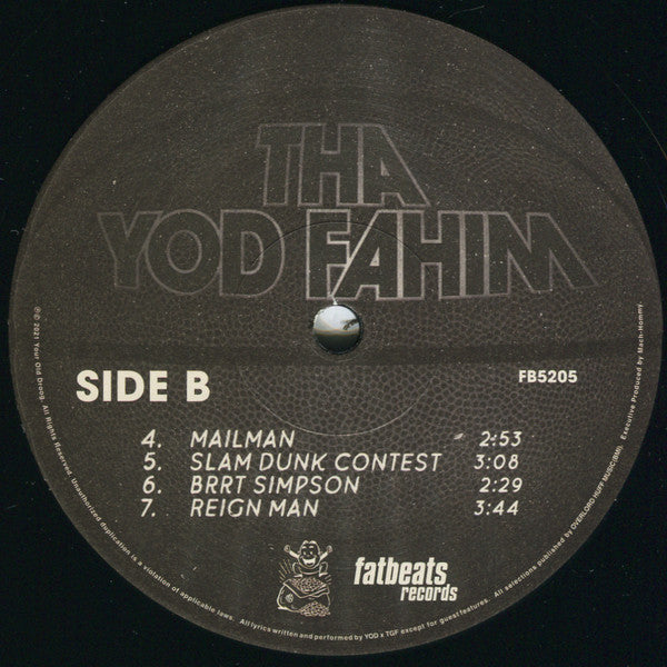 Your Old Droog & ThaGodFahim : Tha YOD Fahim (2xLP, Album)