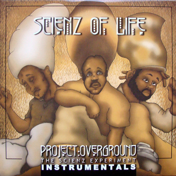 Scienz Of Life : Project Overground: The Scienz Experiment Instrumentals (2xLP, Album)