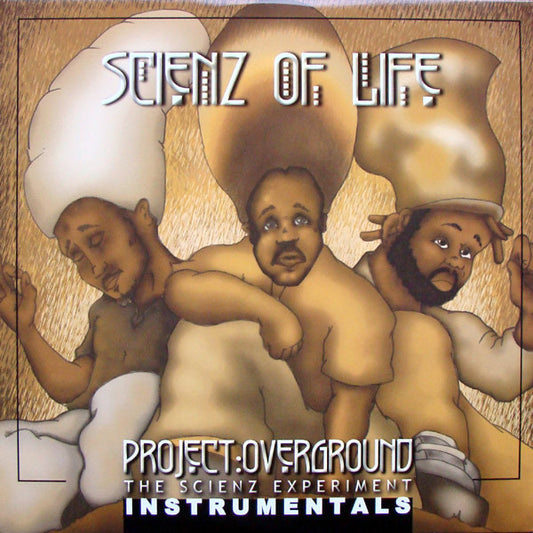 Scienz Of Life : Project Overground: The Scienz Experiment Instrumentals (2xLP, Album)