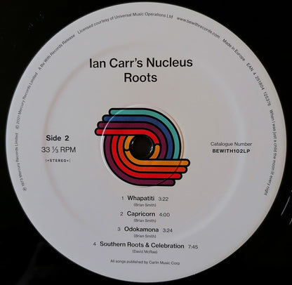 Nucleus (3) : Roots (LP, Album, RE)