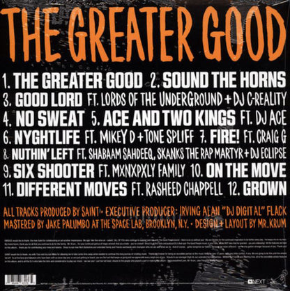 The Good People : The Greater Good (LP, Album)