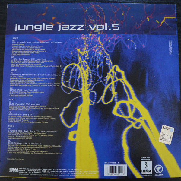 Various : Jungle Jazz Vol. 5 (2x12")