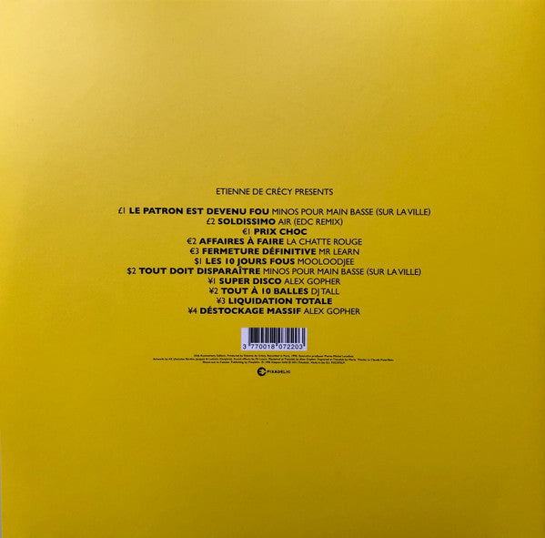 Etienne De Crécy : Super Discount (2xLP, Album, 25t)
