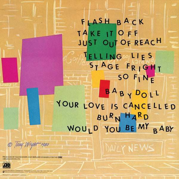 Chic : Take It Off (LP, Album)