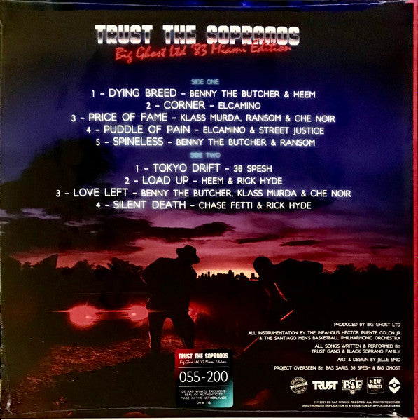 Big Ghost LTD : Trust The Sopranos '83 Miami Edition (LP, Ltd, Num, 3 S)