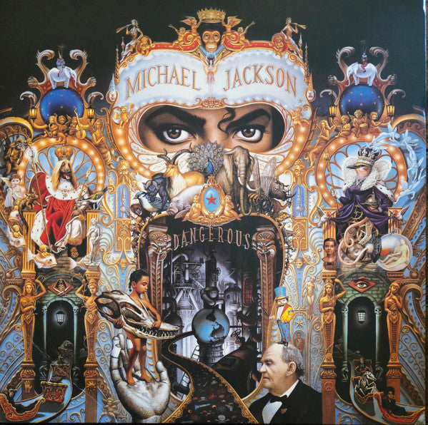 Michael Jackson : Dangerous (2xLP, Album, Ltd, RE, Sil)