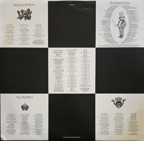 Michael Jackson : Dangerous (2xLP, Album, Ltd, RE, Sil)