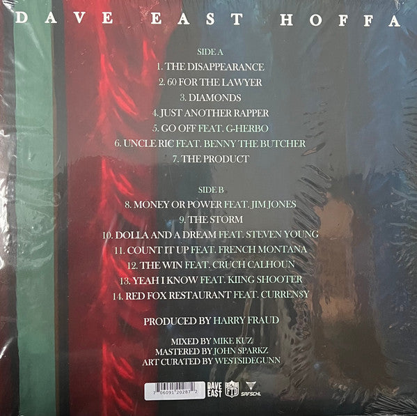 Dave East : Hoffa (LP, Ltd, Whi)