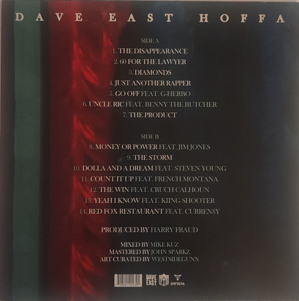 Dave East : Hoffa (LP, Ltd, Red)