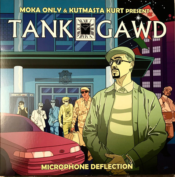 Moka Only & Kut Masta Kurt Present Tank Gawd : Microphone Deflection (LP, Album, Ltd, Gre)