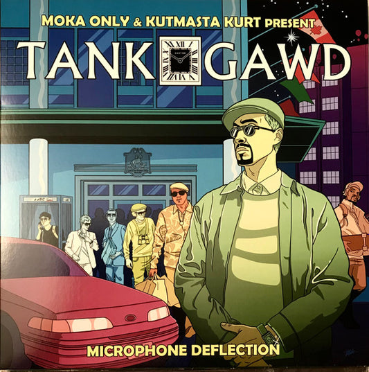 Moka Only & Kut Masta Kurt Present Tank Gawd : Microphone Deflection (LP, Album, Ltd, Gre)