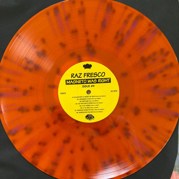 Raz Fresco : Magneto Was Right - Issue #4 (LP, Album, Ltd, Num, Ora)