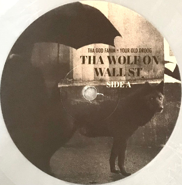 Thagodfahim x Your Old Droog : Tha Wolf On Wall St. (LP, Album, Ltd, Gre)
