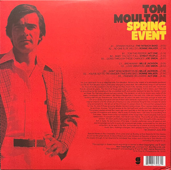 Tom Moulton : Spring Event (2xLP, Comp)