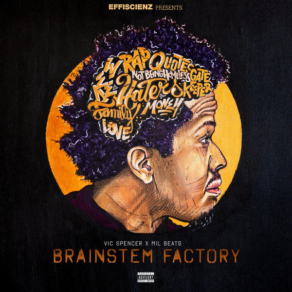 Vic Spencer, Mil Beats : Brainstem Factory (LP, Album, Ltd, Num)